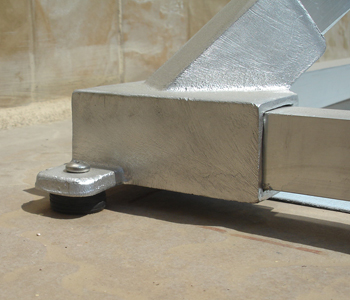 Instalacion Piramides Energeticas Uniones Piezas Aluminio Caños Nivelacion