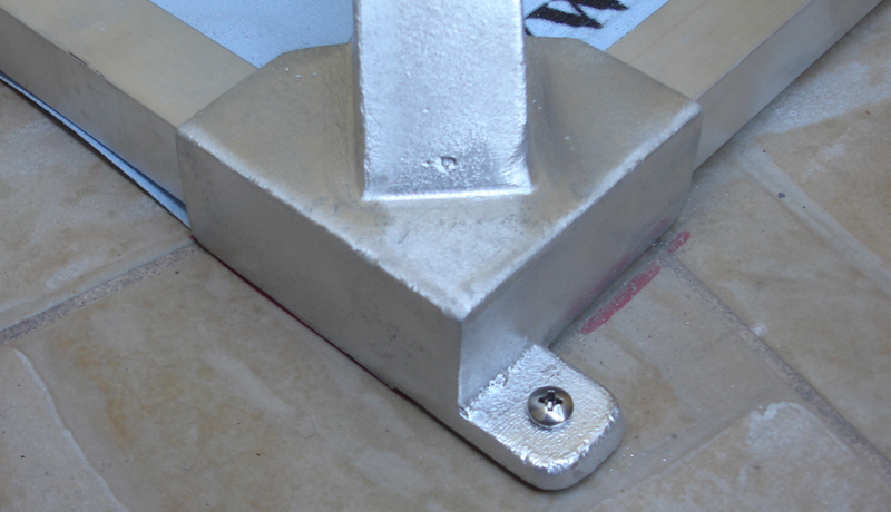 Instalacion Piramides Energeticas Uniones Piezas Aluminio Caños Tornillo