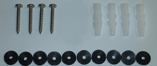Tornillos Taquetes Rondanas Arandelas Instalacion Piramides Energeticas
