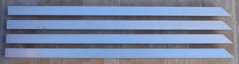 Tubos Aluminio Instalacion Aristas Piramide Energetica